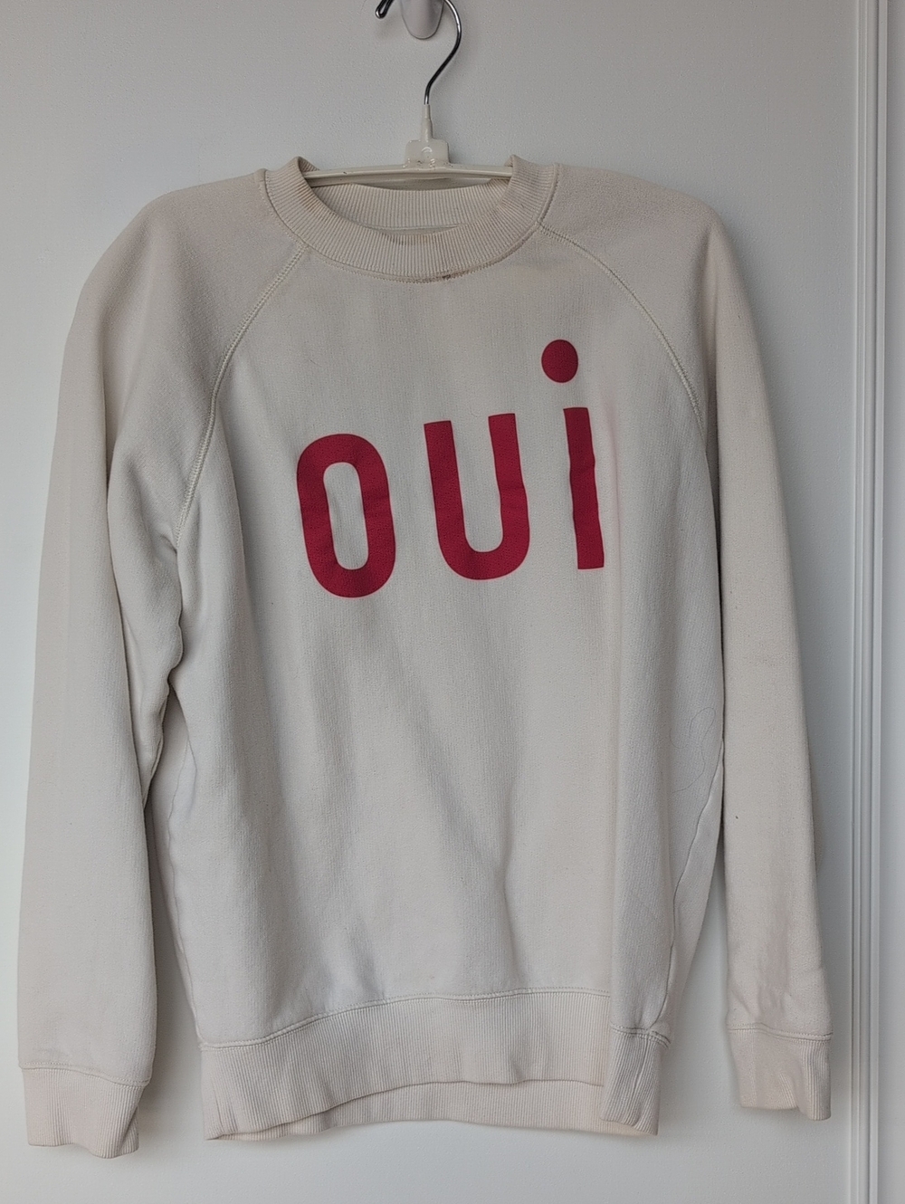 Cream Crewneck Sweatshirt